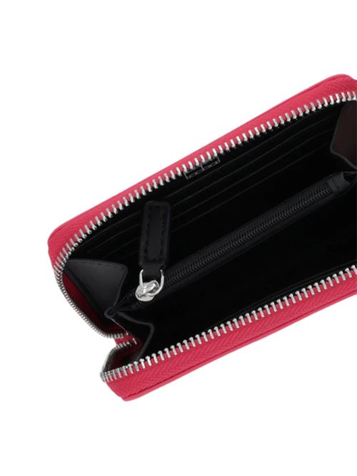 Portafolio medio in eco pelle fucsia Tommy Jeans | AW0AW18031XI5